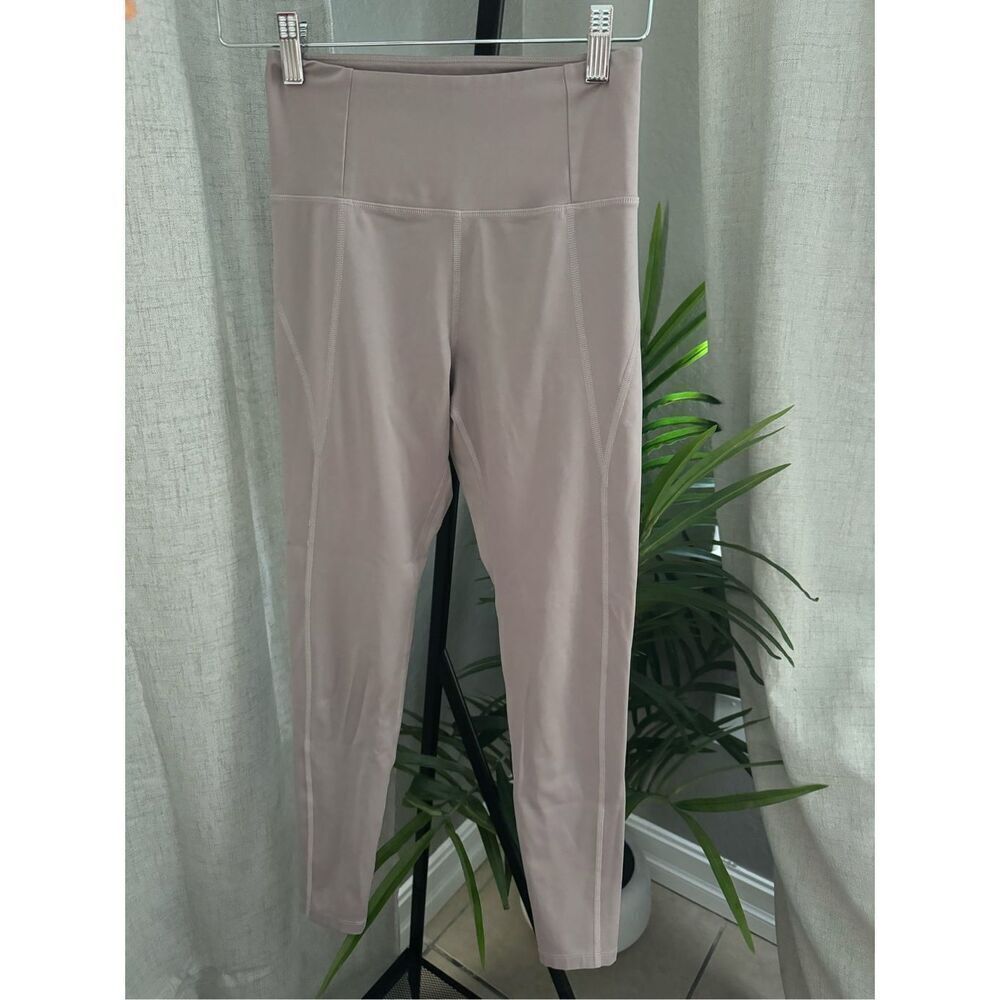 Girlfriend Collective Pink Matcha Compressive High Rise Leggings‎ Womens Small